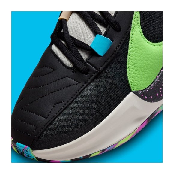 Nike Zoom Freak 5 Low Mens Basketball Shoes Black DX4985-002 NEW Multi Sz - Picture 9 of 10